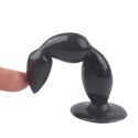 Czarny Plug Analny Rocket Drill – Głęboka Stymulacja 13 cm