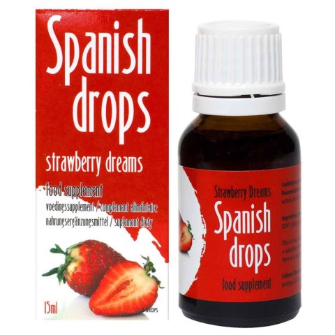 Spanish Drops Strawberry Dreams – Truskawkowe Krople Afrodyzjaku