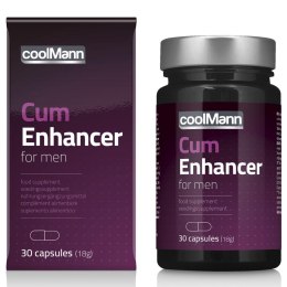 CoolMann Cum Enhancer – Suplement diety wspierający męską płodność (30 kapsułek)