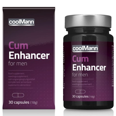 CoolMann Cum Enhancer – Suplement diety wspierający męską płodność (30 kapsułek)