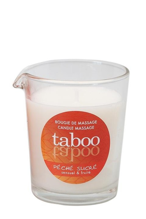 Zmysłowa Świeca do Masażu Brzoskwiniowego "Peche Sucré" 60g
