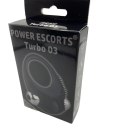 Wibrujący pierścień erekcyjny Turbo 03 – czarny
