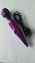 Fioletowy masażer-różdżka Turbo Wand 18 cm, 12 prędkości