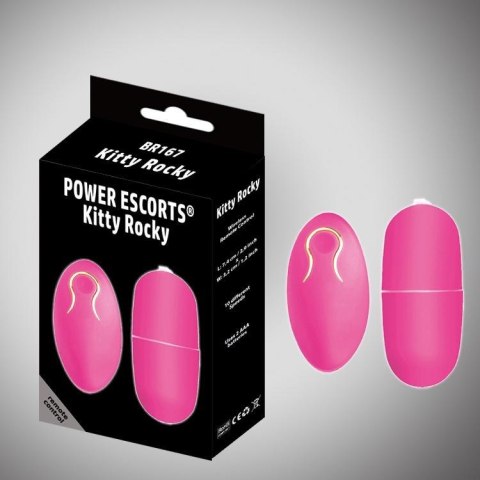 Kitty Rocky – Bezprzewodowy Wibrator w Romantycznym Różu