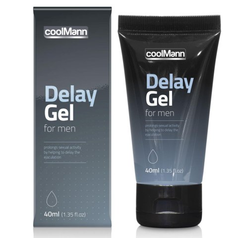 CoolMann Delay Gel (40 ml) – Żel opóźniający wytrysk