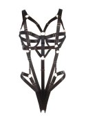 Regulowane body harness – czarne