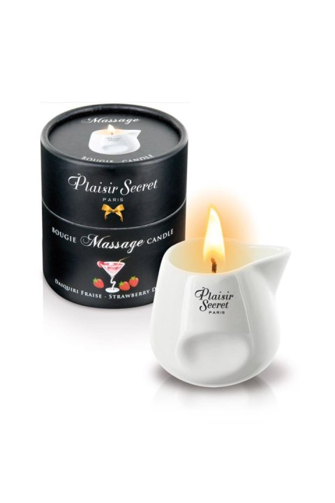 Świeca do Masażu Plaisir Secret Daiquiri Truskawkowe 80 ml