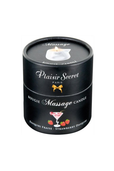Świeca do Masażu Plaisir Secret Daiquiri Truskawkowe 80 ml