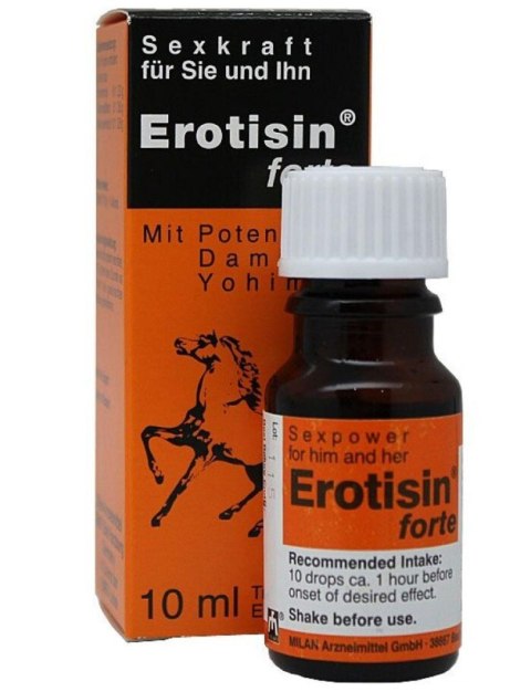 Erotisin Fluid Forte: Krople Wspierające Libido i Potencję