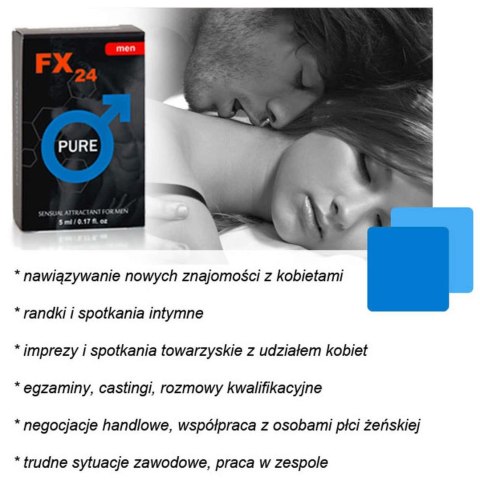 FX24 - Męskie Feromony w Neutralnym Roll-Onie 5 ml