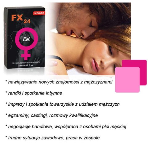 Feromony FX24 dla kobiet - perfumy w kulce 5 ml