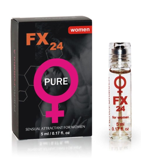 FX24 Feromony dla Kobiet – neutralny roll-on 5 ml