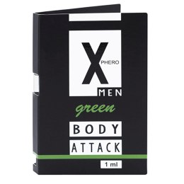 Feromony dla Mężczyzn X-PHERO MEN GREEN 1ml