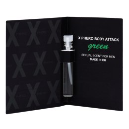 Feromony dla Mężczyzn X-PHERO MEN GREEN 1ml