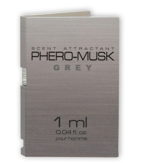PHERO-MUSK GREY – Męskie Feromony 1 ml