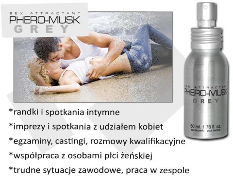 Feromony PHERO-MUSK GREY 50 ml dla mężczyzn