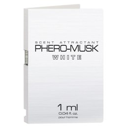 PHERO-MUSK WHITE: Feromony Męskie w Eleganckiej Fiolce 1ml