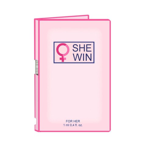 SHE WIN Feromony Damskie – Woda Perfumowana 1 ml