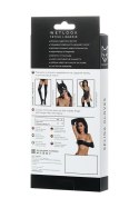 Zmysłowe Rękawiczki Selina Wetlook – Czarne, Rozmiar M
