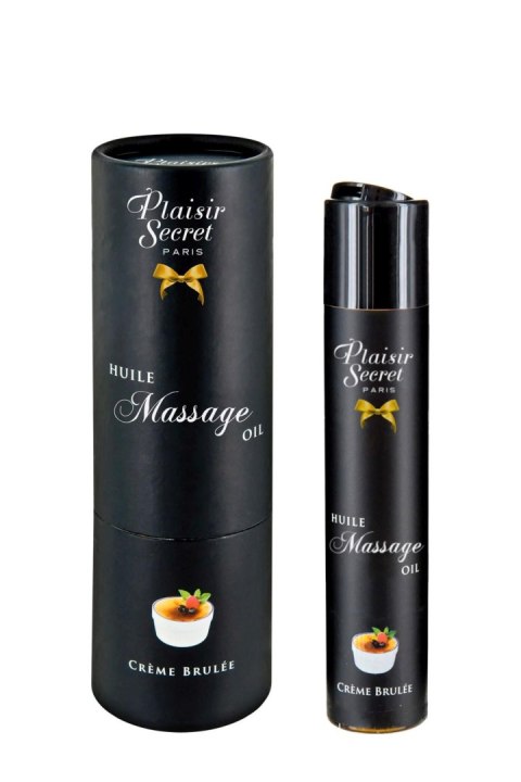 Plaisir Secret: Zmysłowy Olejek do Masażu Crème Brûlée 59 ml