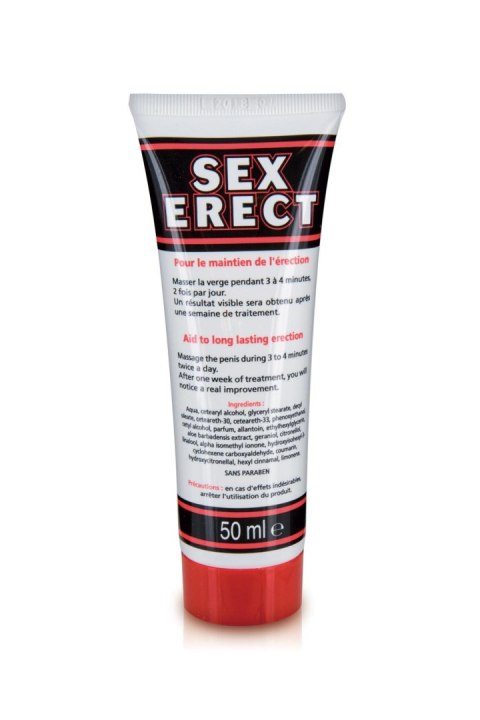 Sex Erect - Stymulujący Krem dla Mężczyzn 50 ml