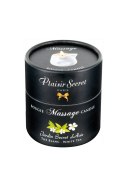 Zmysłowa Świeca do Masażu Plaisir Secret – Biała Herbata 80 ml