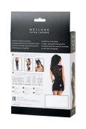 Sukienka LULU Wetlook - czarna, rozmiar S
