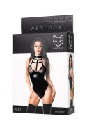 Lśniące body Wetlook Jodi – czarne S
