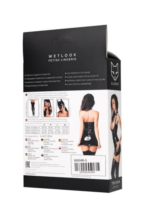 Sukienka Wetlook Trisha - Elegancka Czarna XL
