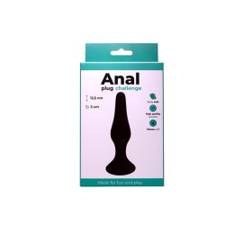 Potężny, czarny plug analny