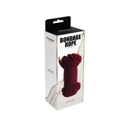 Elegancka Czerwona Lina do Bondage – 10m