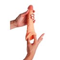 Luksusowa nakładka przedłużająca z pasem stabilizującym jądra – 21 cm