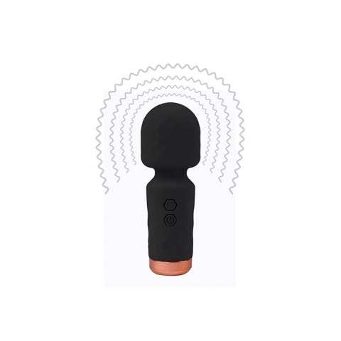 Eros Mini Wand – Czarna Różdżka Wibracyjna