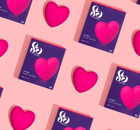 Je t'aime – Wibrator dla Par w Kształcie Serca