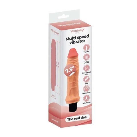 Realistyczny Wibrator Soft 'The Real Deal' 19 cm – Prawdziwe Doznania