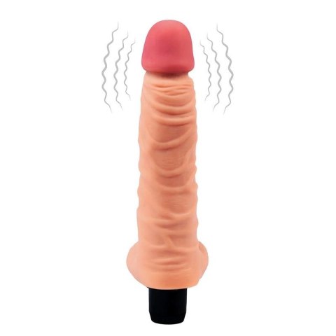 Realistyczny Wibrator The Real Deal z Jądrami – 21 cm