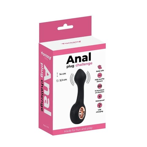 Wibrujący Korek Analny 14 cm
