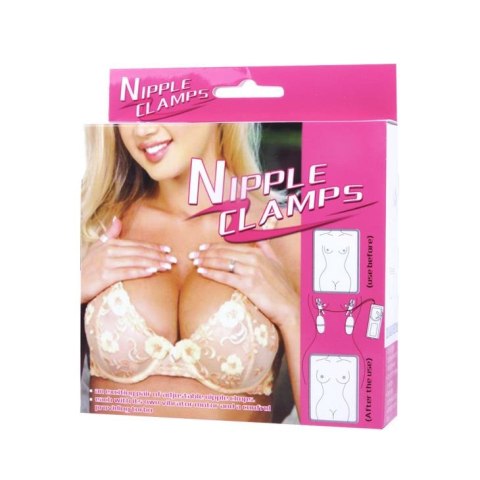 BAILE - Wibrujące Klipsy na Sutki FLIRT