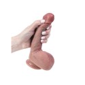 Ultrarealistyczne Elastyczne Dildo Silikonowe 21 cm