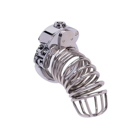 Elegancka Klatka Cnoty ze Stali Nierdzewnej 1 z Zaawansowanym Mechanizmem Blokującym
