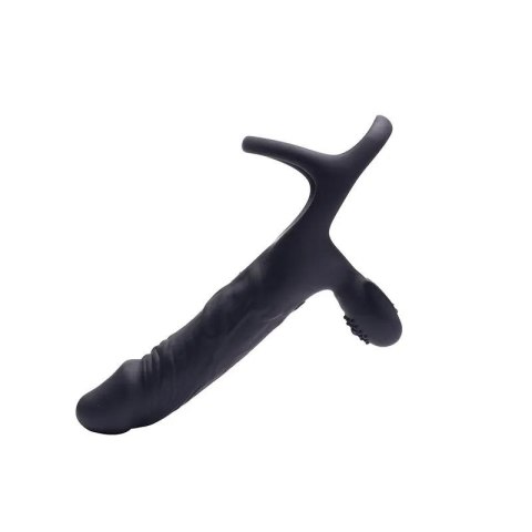 Wibrujące Dildo Hephaestus do podwójnej penetracji