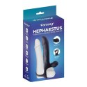 Wibrujące Dildo Hephaestus do podwójnej penetracji