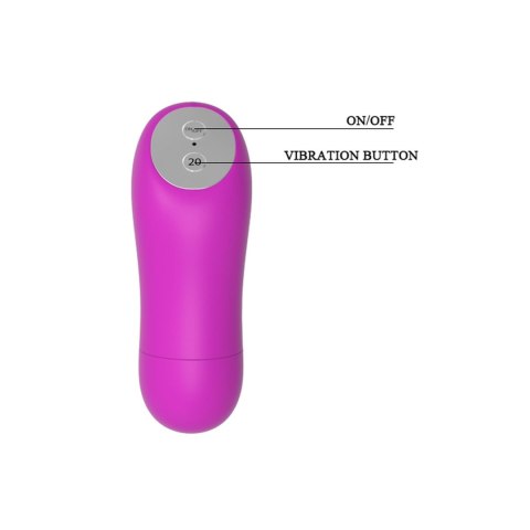 BAILE MAGIC X20 – Mini Wibrator typu Bullet z 20 Funkcjami Wibracji i Bezprzewodowym Pilotem
