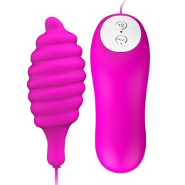 BAILE- PLEASURE SHELL: Dyskretny Wibrator Pocisk z 12 Funkcjami Wibracji