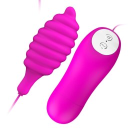 BAILE- PLEASURE SHELL: Dyskretny Wibrator Pocisk z 12 Funkcjami Wibracji