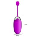 PRETTY LOVE ABNER EGG – Wibrujące Jajeczko Sterowane Aplikacją, 12 Trybów, USB