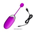 PRETTY LOVE ABNER EGG – Wibrujące Jajeczko Sterowane Aplikacją, 12 Trybów, USB