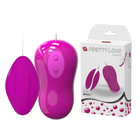 PRETTY LOVE - AVERY: Wibrujące Jajko z 30 Funkcjami Stymulacji