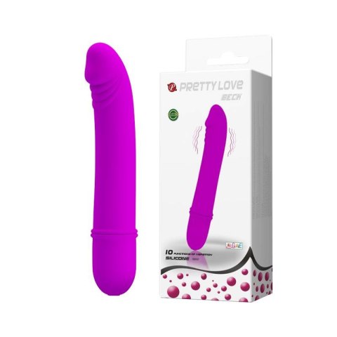 PRETTY LOVE - BECK, Mini Wibrator z 10 Funkcjami