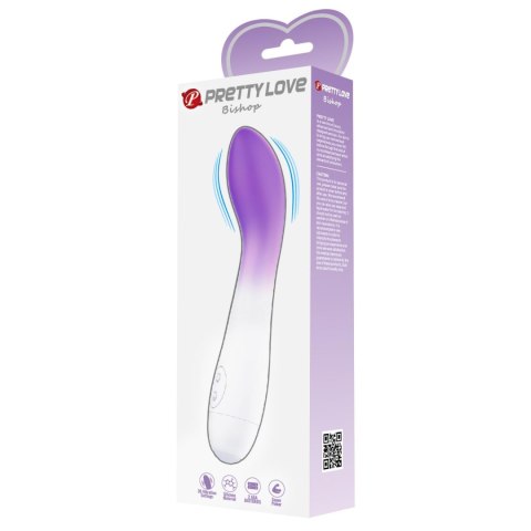 PRETTY LOVE Bishop – Luksusowy wibrator G-spot z 30 programami wibracji, ABS i jedwabisty silikon